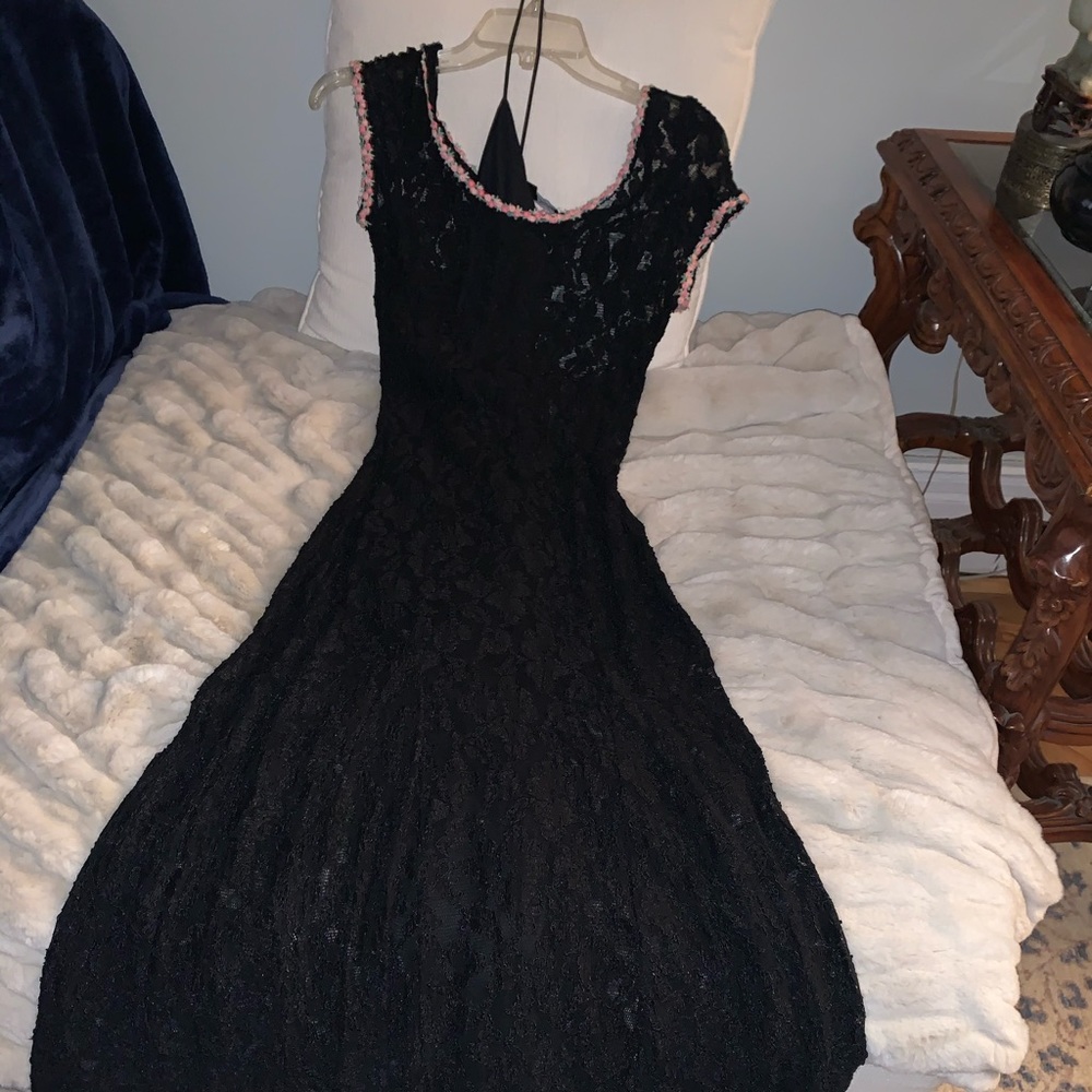 Vintage Betsy Johnson Black Dress